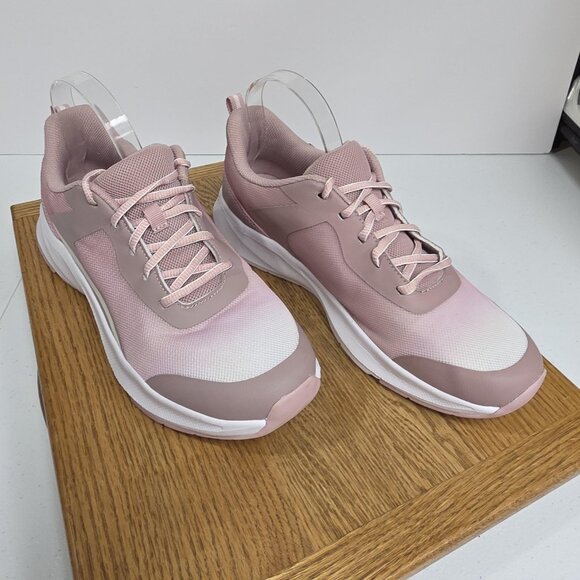 Athletic Works Shoes Womens Size 11 Pink Fabric Odor Control Athletic Sneakers - Picture 1 of 9